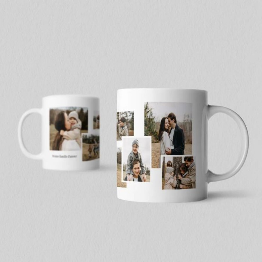 New Planet cards Mug Photo 6 Photos Et Texte Ceramique