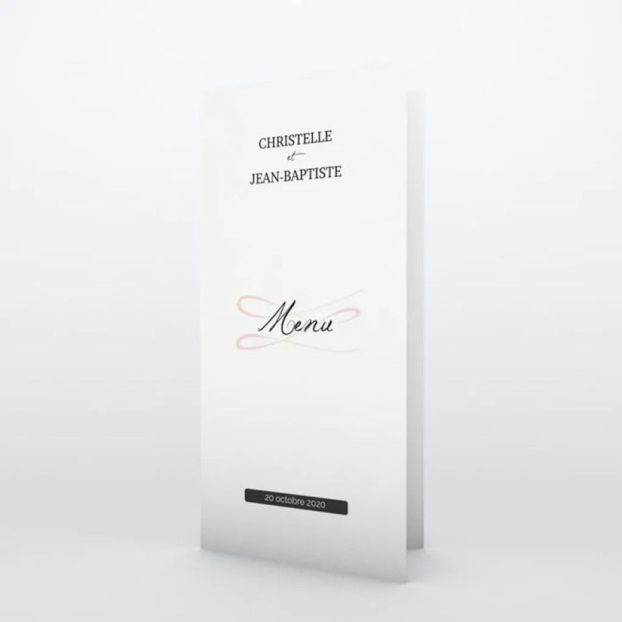 New Planet cards Menu De Mariage Gatsby