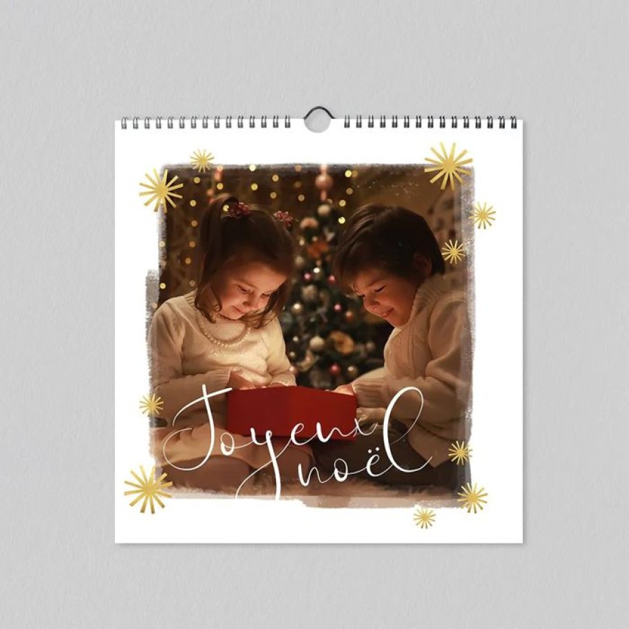 Best Planet cards Calendrier Photo Flocons De Noel