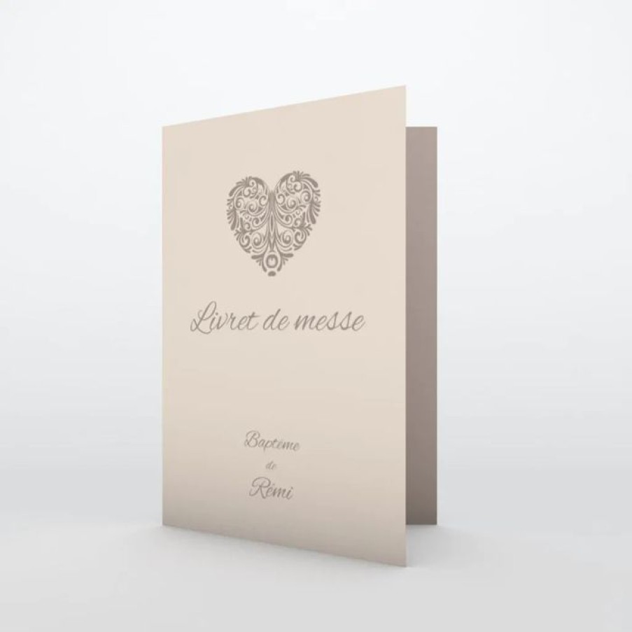 Best Planet cards Livret De Bapteme Coeur Original