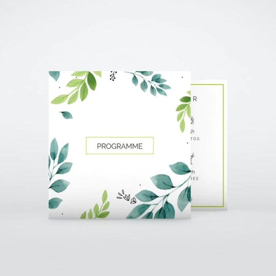 Wholesale Planet cards Programme De Mariage Oui Fleuri