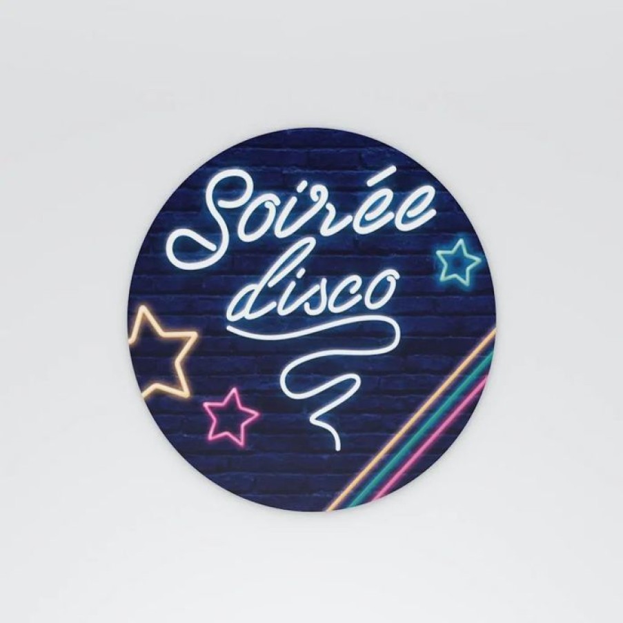 Clearance Planet cards Carte Invitation Anniversaire Disco Neon