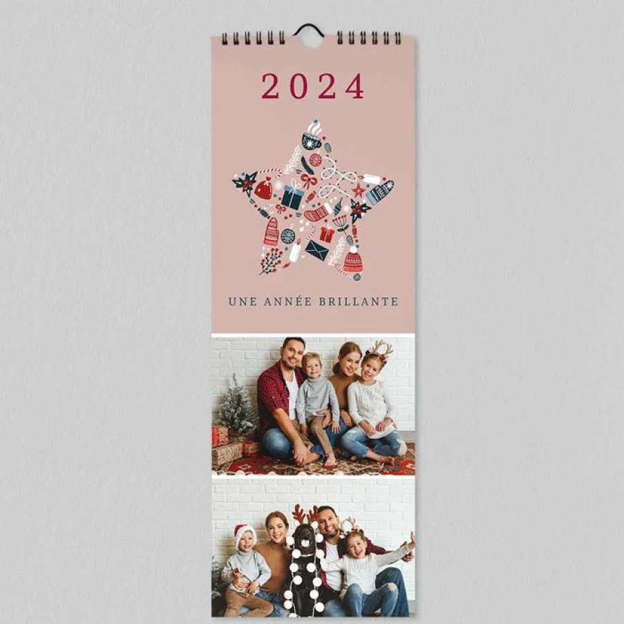 New Planet cards Calendrier Photo Une Annee Brillante