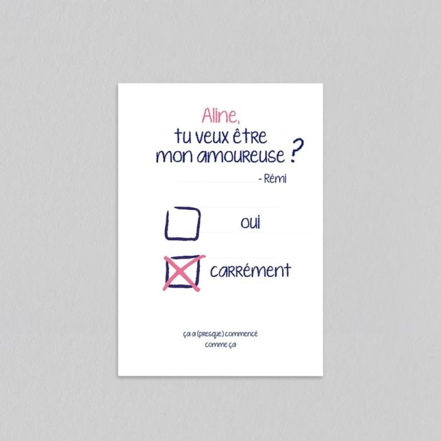 Clearance Planet cards Faire-Part Mariage Amours D'Enfances