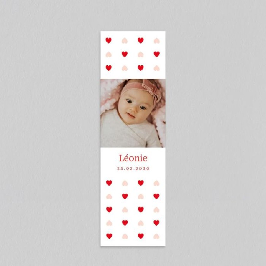 Wholesale Planet cards Faire Part Naissance Petits Motifs Coeurs